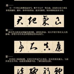Four elements of cursive script and basic techniques (with photos)