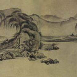 Map of the overlapping peaks of the Chongjiang River