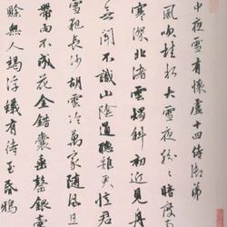Inscribed Du Jin Picture Poem Birthday Post