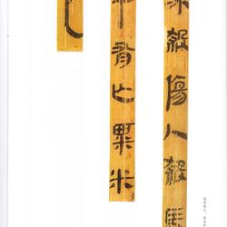 Selected Ink Marks on Bamboo Slips of the Qin and Han Dynasties (6)