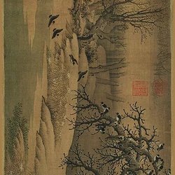 Master's inscription on the masterpiece "The Picture of Jackdaws" through the ages