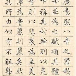 10 pieces of regular script with the highest value for calligraphy appreciation
